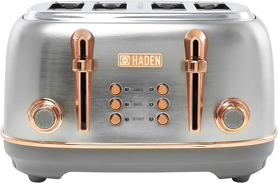 Haden Sleek Stainless Steel Toaster image
