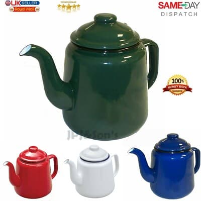 Falcon Enamel 14cm Teapot Green