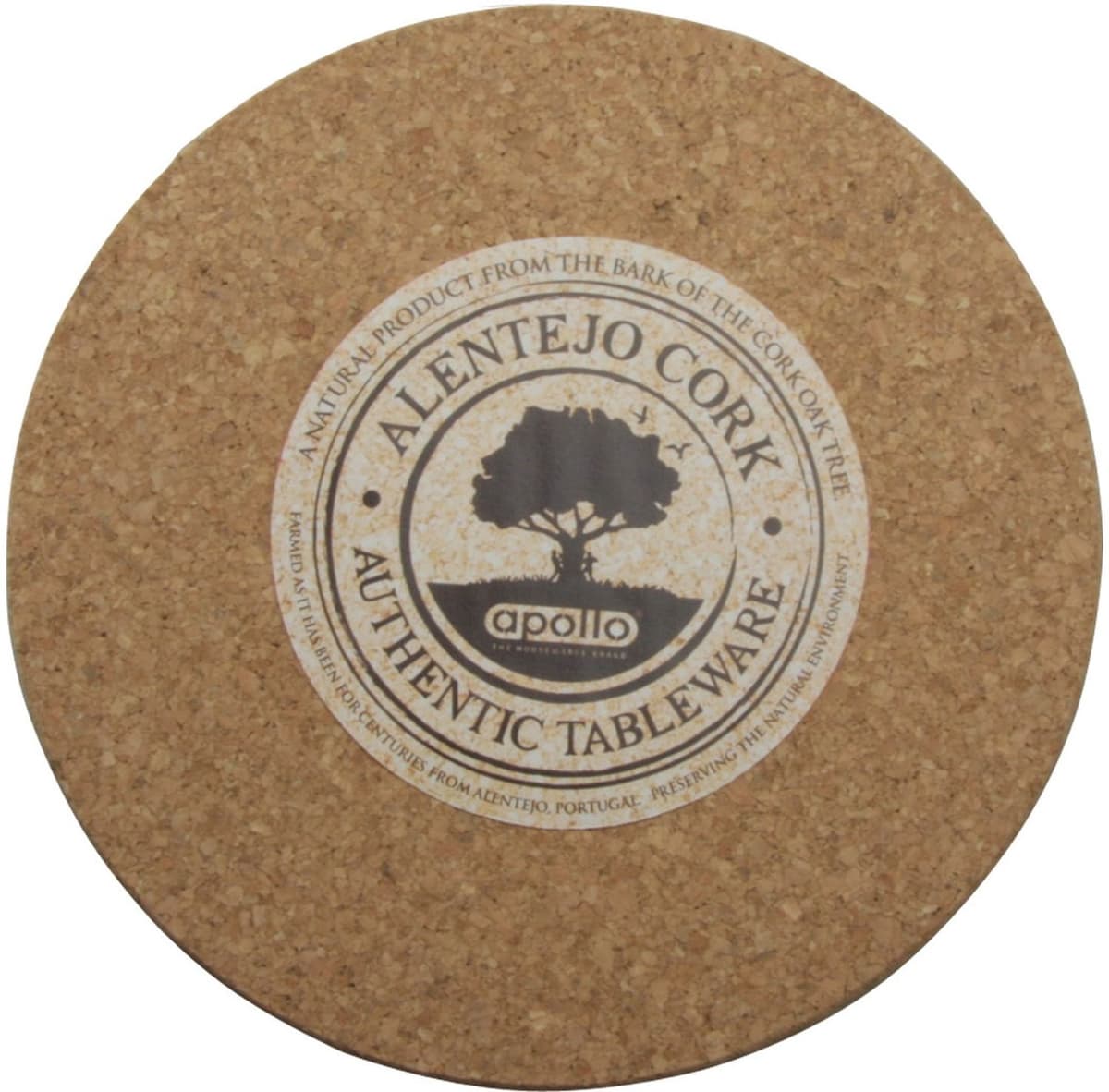 Apollo 22cm Cork Place Mats, Set of 6