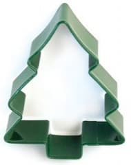 GREEN CHRISTMAS TREE CUTTER 9cm