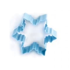 LT BLUE SNOWFLAKE CUTTER 7.5cm