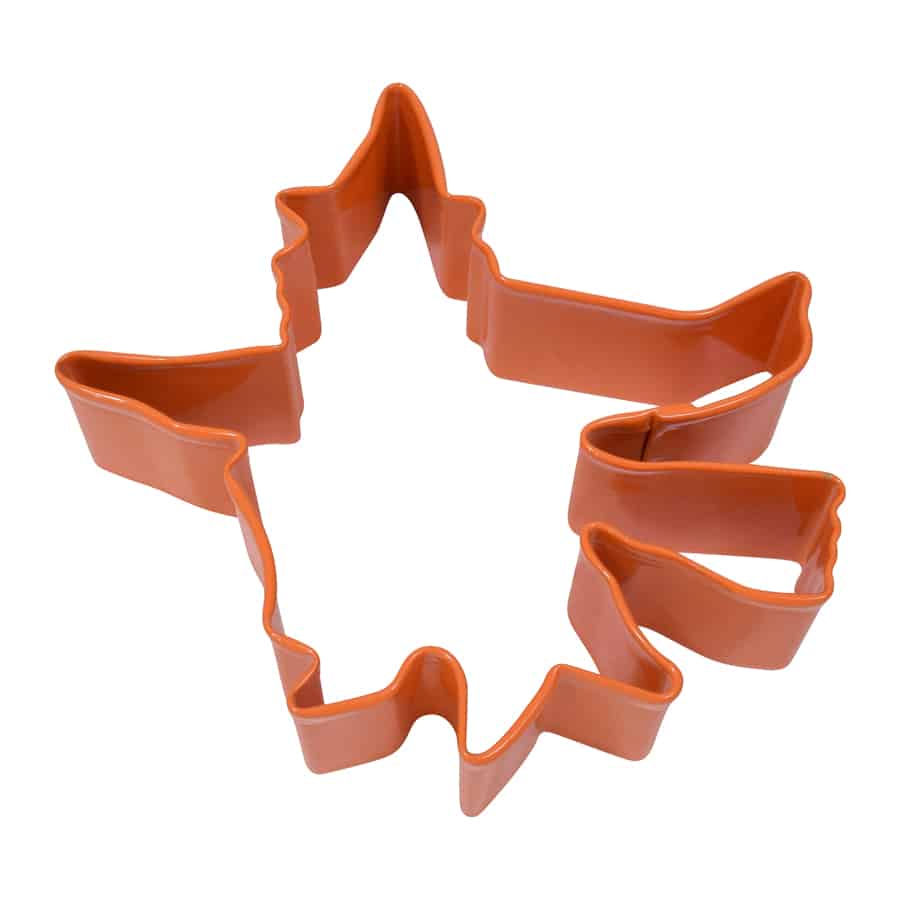 ORANGE FLYING WITCH 12cm CUTTER image