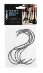 Chef Aid Set 5 S/S 'S' Hooks 5 Pack