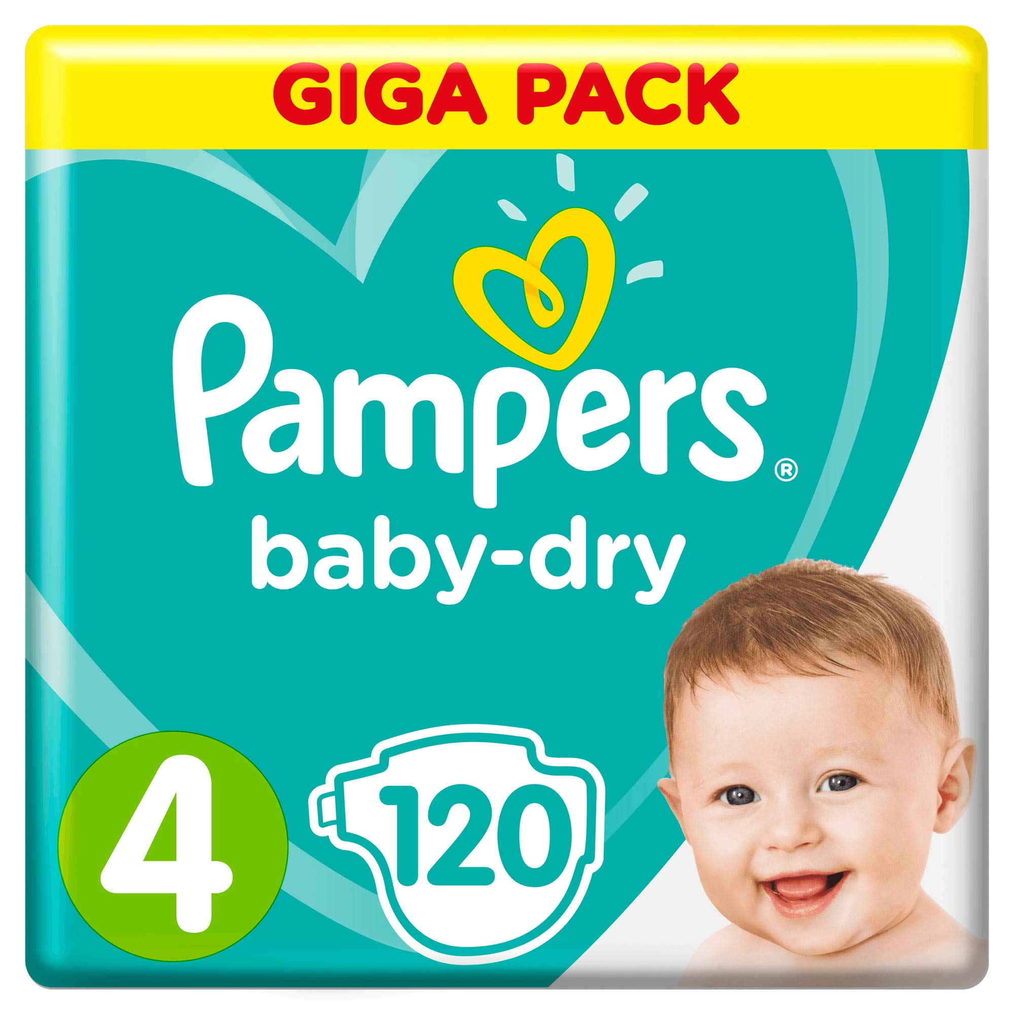 Pampers Baby Dry Small Pack S4 - Maxi PMP £4.99 image