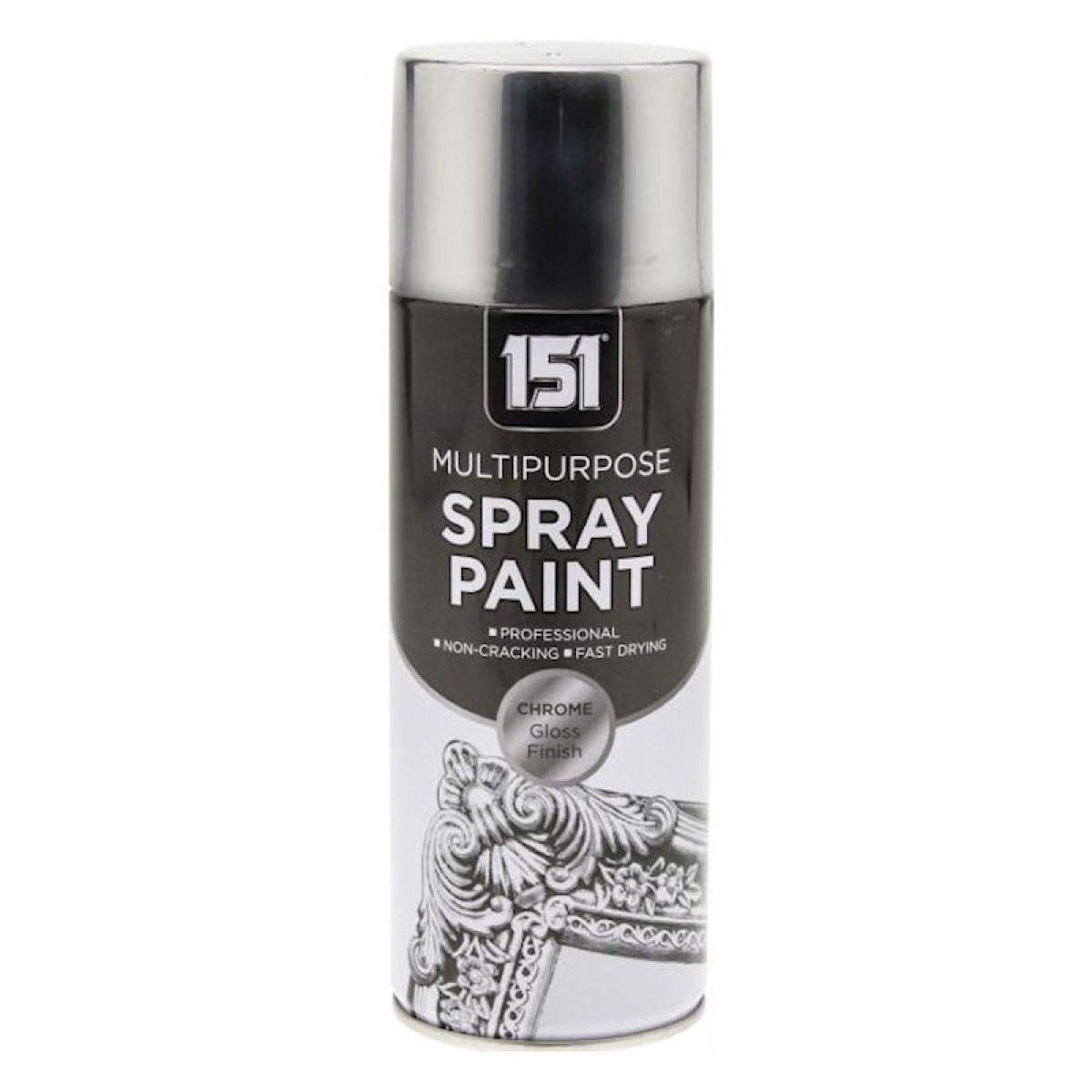151 Multi Purpose Spray Paint Metallic Silver 400ml (TAR039) image