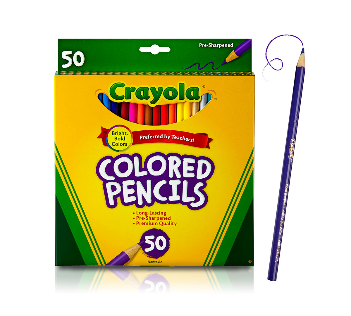 Crayola  50ct Colouring Pencils  XXXX image