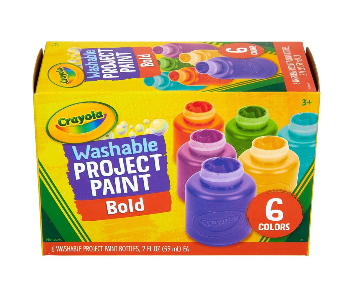 Crayola 6 Washable Kids Paint