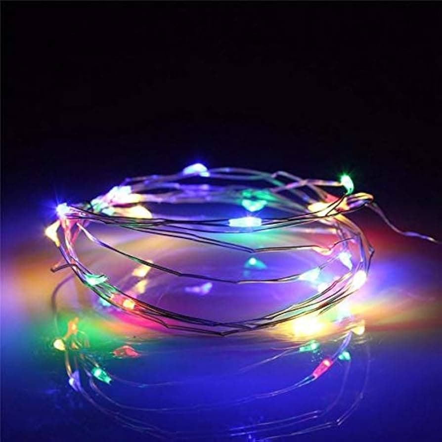 BENROSS  20 LED String Multi Coloured Lights   Battery Oprated (88840)