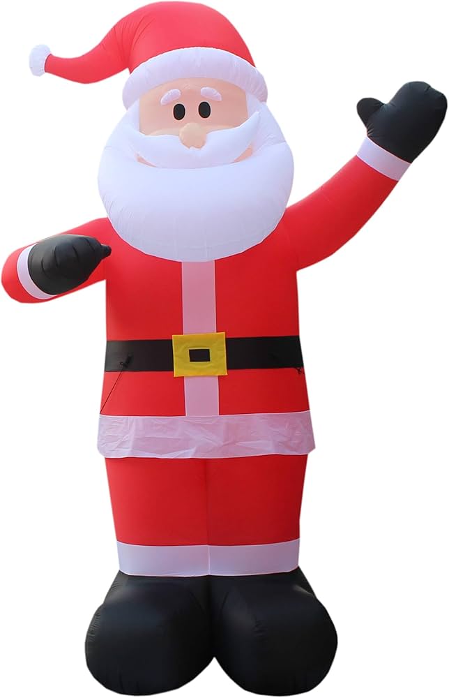 BENROSS 180cm Rotating Inflatable Santa image