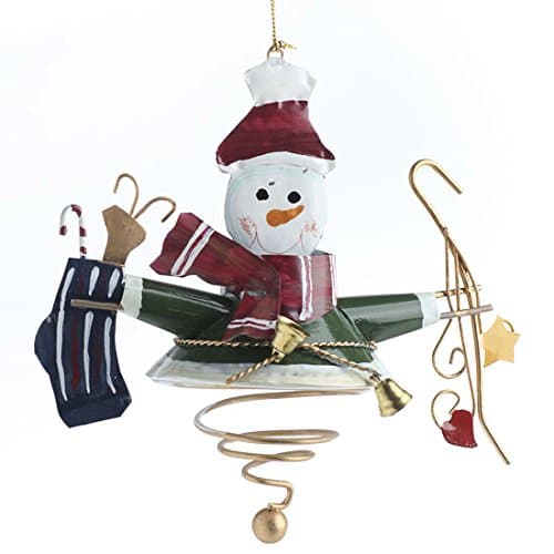 BENROSS 6" Assorted Snowman / Santa Ornament