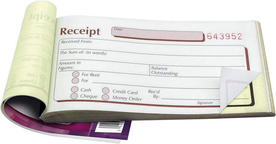 Pukka-Pads Receipt Duplicate Book NCR (DCU2520) - SINGLE PRICE image