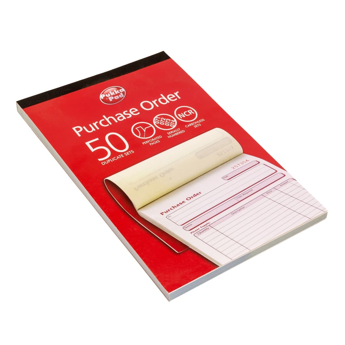 Pukka-Pads Purchase Order Duplicate Book 137 x 203mm (DCU5832) - SINGLE PRICE