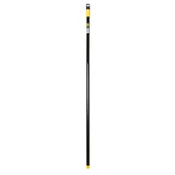 WHAM Outdoor Brushware - Heavy Duty 120cm Steel Broom Handle Black 1