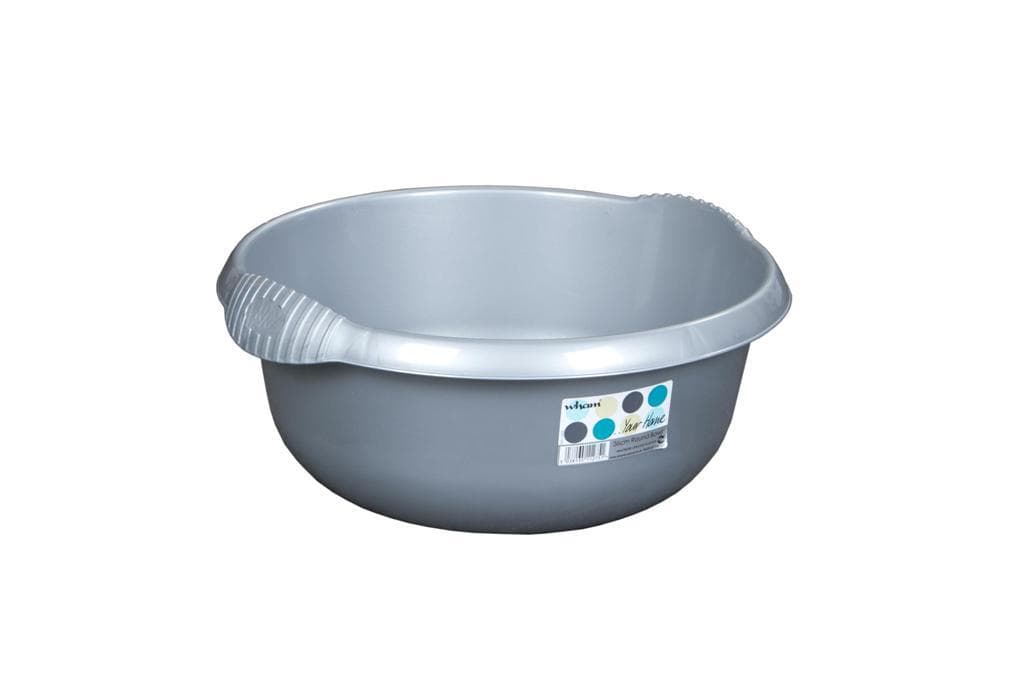 WHAM  casa 36cm Round Bowl  Silver.