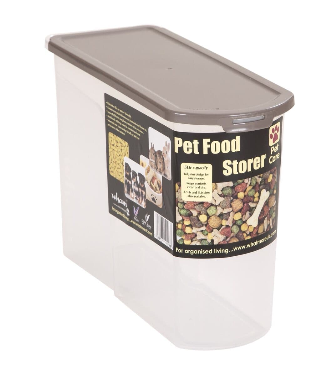 WHAM Pet Care Food Storer 5l Clear/mocha