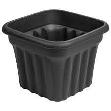 WHAM  vista 40cm Square Planter Graphite image
