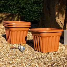WHAM Vista 40cm Square Terracotta 1