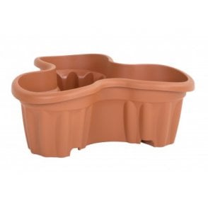 WHAM  vista Large Tri-planter Terracotta image