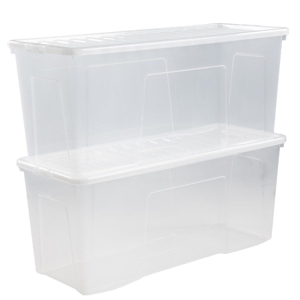 WHAM Crystal 133l Box & Lid Clear image