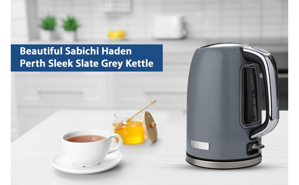 Sabichi's Perth Sleek Slate Grey Kettle image