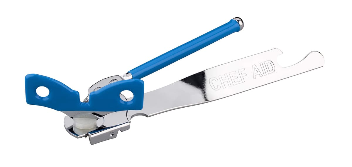 Chef Aid Can Opener with PVC Grip Handle