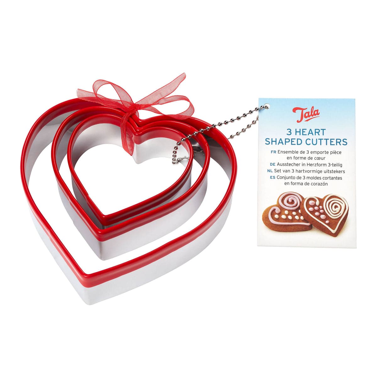 Tala Set 3 Heart Cutters