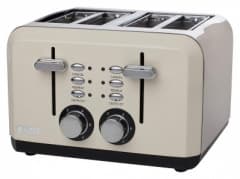 Perth Sleek Cream Toaster