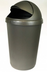 Whitefurze 50l Bullet Bin And Lids Sil 2 Cases image
