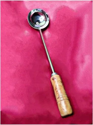 Stainless Steel Handle Udipi Laddle No 5 




