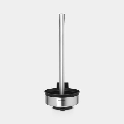 Brabantia Toilet Roll Dispenser, Profile Matt Steel image