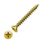 SPAX 5.0MM FLAT COUNTERSUNK POZI YELLOW IN RETAIL PACK 5.0 X 60MM 25PCS