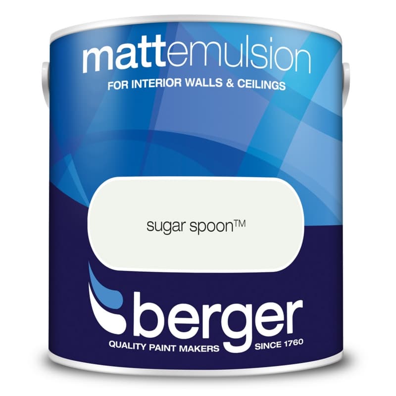 Berger Matt Emulsion Sugar Spoon 2.5 Ltr