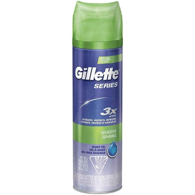 Gillette Series Shaving Gel 200ml Sensitive