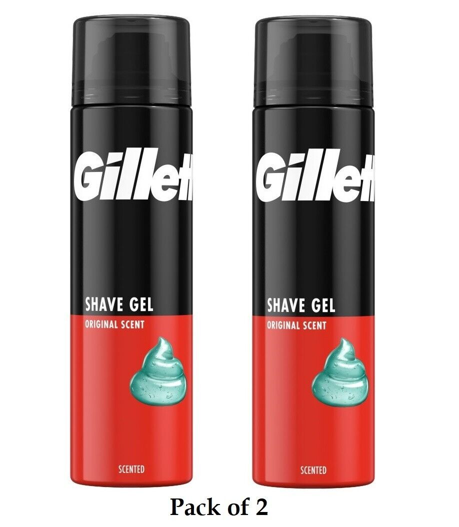 Gillette Shaving Gel 200ml Regular PK6 image