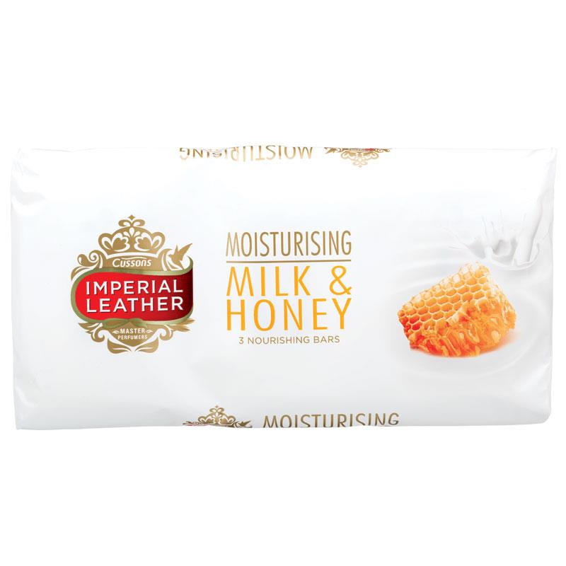 Imperial Leather Soap 3x100gm Moisturising (Milk & Honey) image
