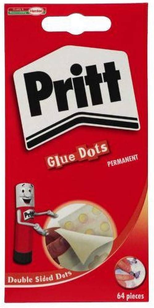 Pritt Glue Dots Repositionable x64