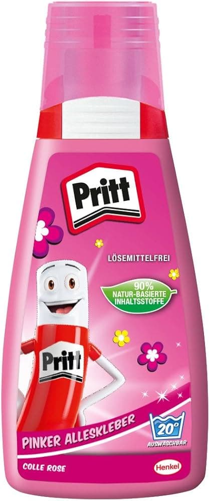 Pritt All Purpose Bottle Pink 50g