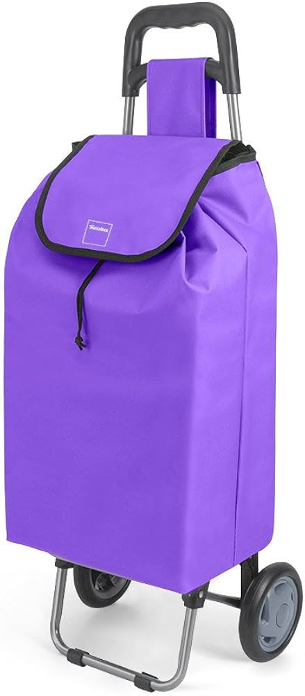 Metaltex Daphne Shopping Trolley - Purple - 40 L image