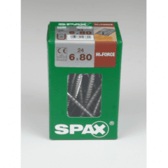 Spax Washer-head T-star Timber Construction - Wirox - Retail Packs  W-HEAD WIROX 6.0X80 Pk24