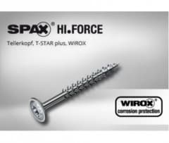 Spax Washer-head T-star Timber Construction - Wirox - Retail Packs  W-HEAD WIROX 6.0X160 Pk20 1