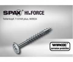 Spax Washer-head T-star Timber Construction - Wirox - Retail Packs  W-HEAD WIROX 6.0X180 Pk20 1