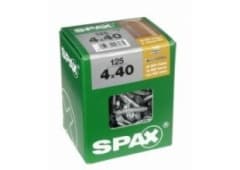 Spax Mdf T-star - Retail Packs -M MDF 4.0 X 040 Pk125