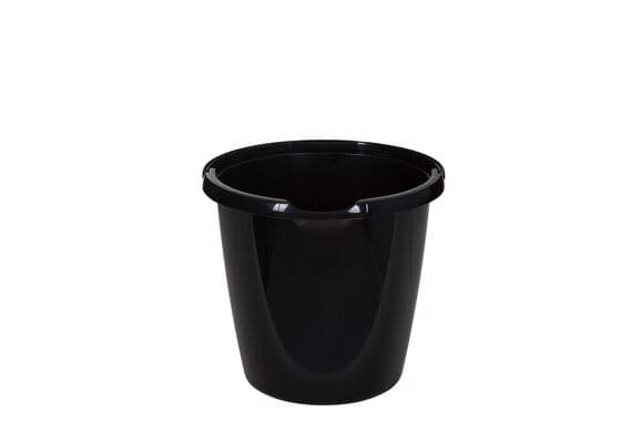Whitefurze Budget Bucket 10 Litre Black