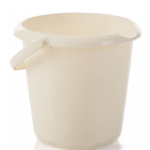 Whitefurze 10lt Bucket - Cream
