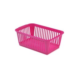 Whitefurze 30cm Handy Basket Hot Pink 1
