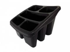 Whitefurze Cutlery Drainer - Black
