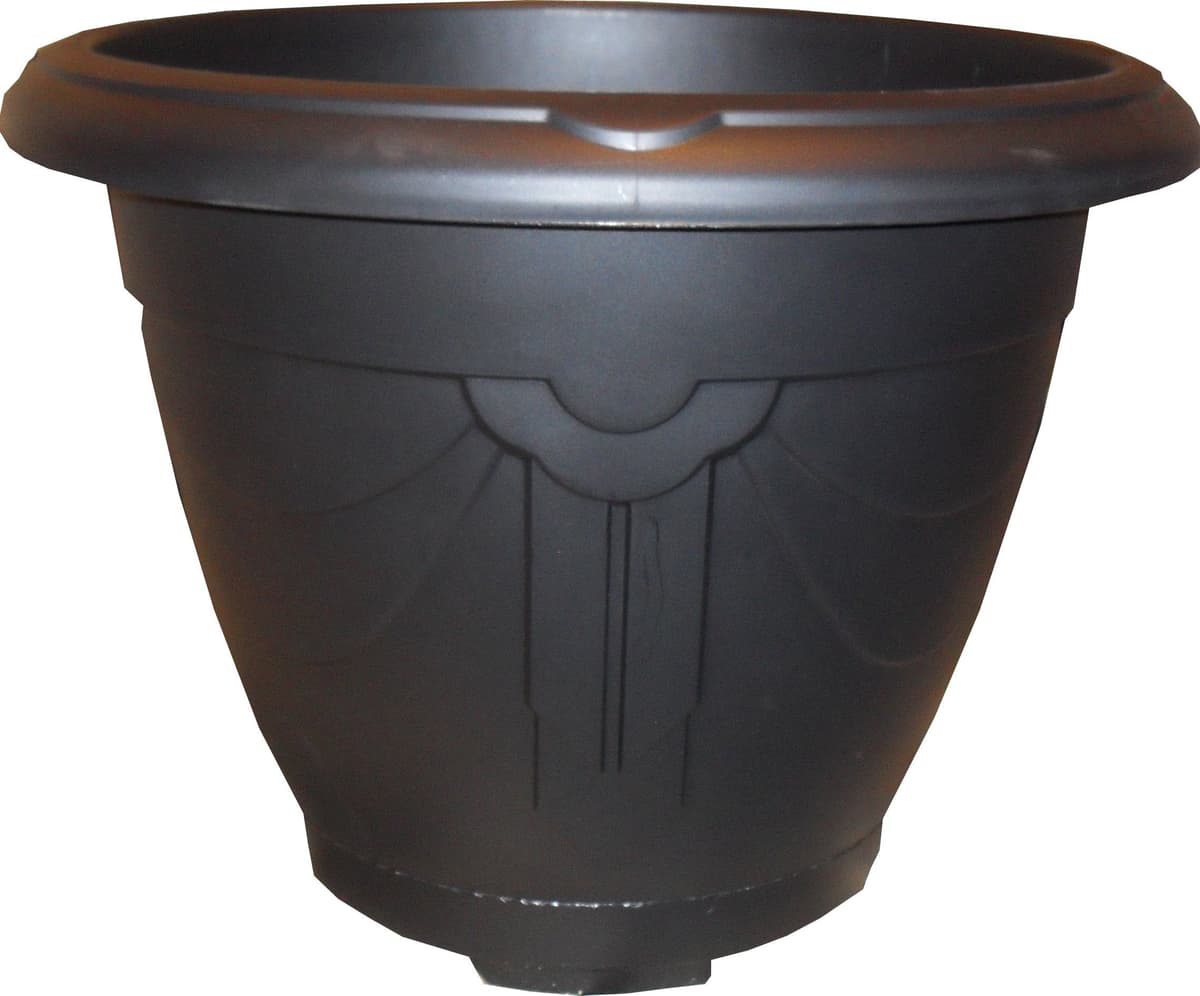 Whitefurze 58cm Rnd Venetian Pl Black