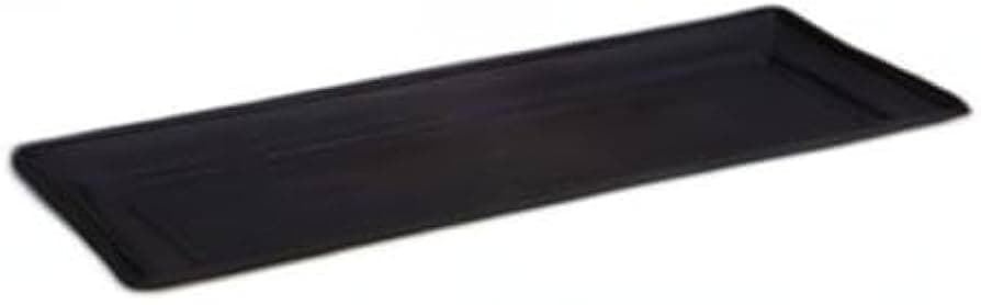 Whitefurze 60cm Venetian Window Box Black