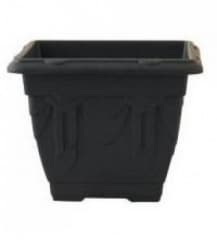 Whitefurze 38cm Sq Venetian Plntr Black