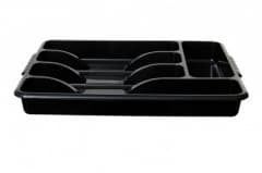 Whitefurze Cutlery Tray Black